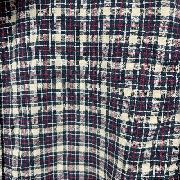 Denim Supply Ralph Lauren Men Size XXL Shirt Button Down Top Blue Checker Plaid - Picture 3 of 6